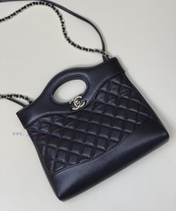 Chanel Bag 𝟮𝟯𝐀𝟯𝟭𝐛𝐚𝐠 𝐦𝐢𝐧𝐢 High end handmade workshop runway bag king, 𝐌𝐨𝐧𝐭𝐞𝐛𝐞𝐥𝐥𝐨 tire cowhide 27bhr05z