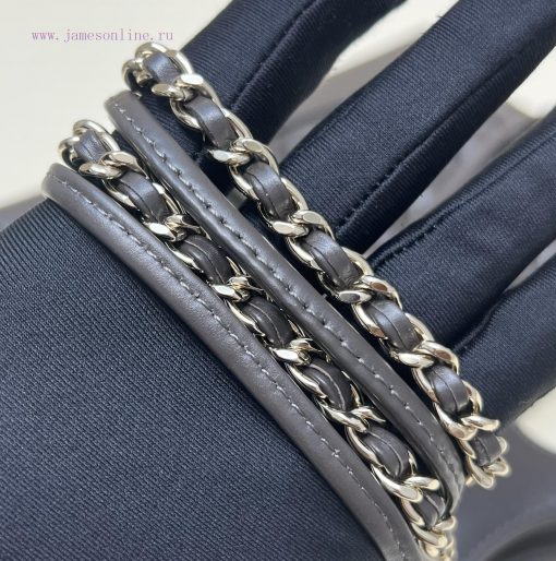 Chanel Bag 𝟮𝟯𝐀𝟯𝟭𝐛𝐚𝐠 𝐦𝐢𝐧𝐢 High end handmade workshop runway bag king, 𝐌𝐨𝐧𝐭𝐞𝐛𝐞𝐥𝐥𝐨 tire cowhide 27bhr05z - Image 8