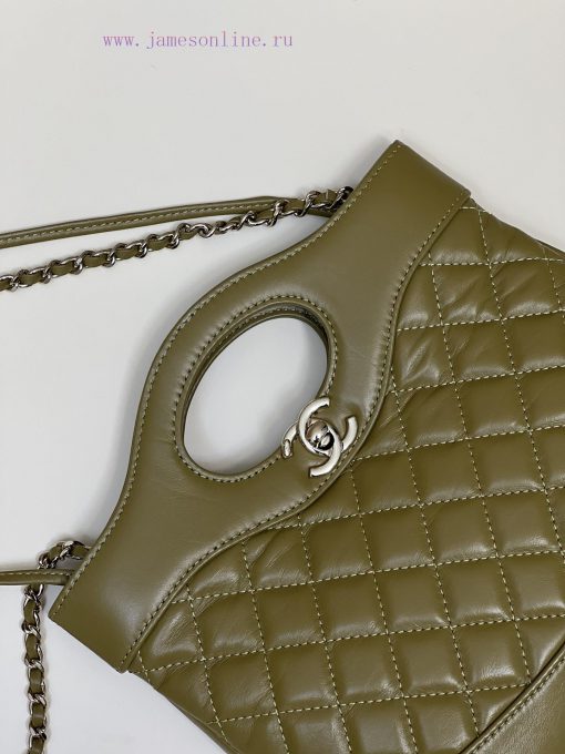 Chanel Bag 𝟮𝟯𝐀𝟯𝟭𝐛𝐚𝐠 𝐦𝐢𝐧𝐢 High end handmade workshop runway bag king, 𝐌𝐨𝐧𝐭𝐞𝐛𝐞𝐥𝐥𝐨 tire cowhide 3y2aegwr - Image 3