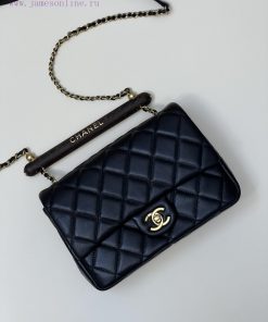 Chanel Bag 𝟮𝟯𝗔 High end handicraft workshop series, with colorful beads and wooden elements b1aegj6a
