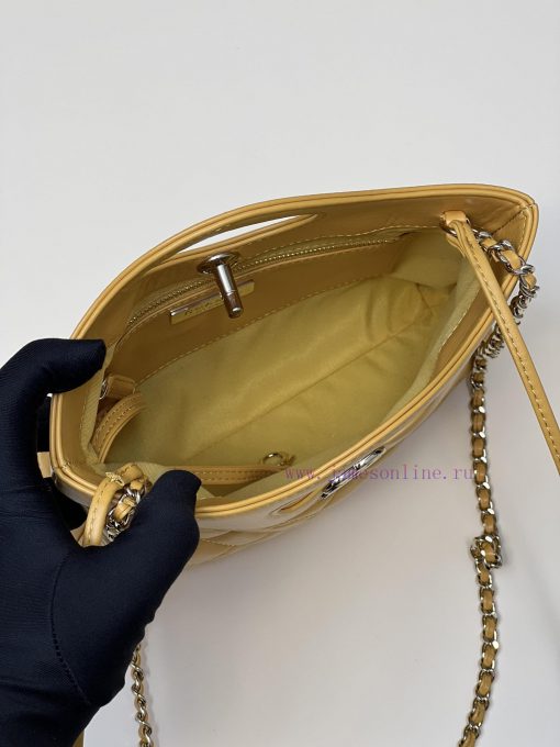 Chanel Bag 𝟮𝟯𝐀𝟯𝟭𝐛𝐚𝐠 𝐦𝐢𝐧𝐢 High end handmade workshop runway bag king, 𝐌𝐨𝐧𝐭𝐞𝐛𝐞𝐥𝐥𝐨 tire cowhide 3p9xtohu - Image 9