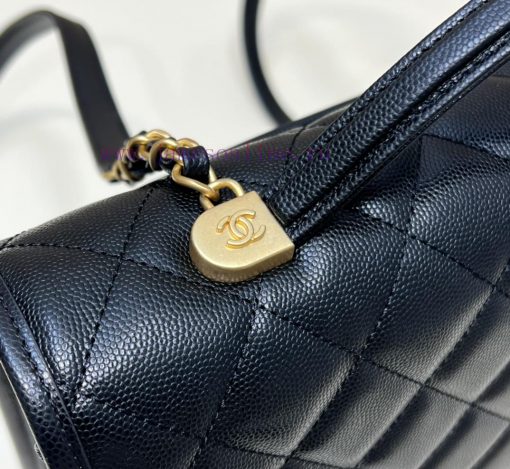 Chanel Bag 𝗖𝗛𝗔𝗡𝗘𝗟𝟮𝟮𝗸 Handheld backpackThe leather is made of imported ball patterned cowhide pp5kvqvq - Image 5