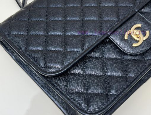 Chanel Bag 𝗖𝗛𝗔𝗡𝗘𝗟𝟮𝟮𝗸 Handheld backpackThe leather is made of imported ball patterned cowhide pp5kvqvq - Image 6