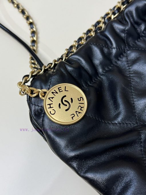 Chanel Bag 𝟮𝟯𝗦𝟮𝟮𝗯𝗮𝗴𝗠𝗶𝗻𝗶 Black GoldThousands of eagerly anticipated shoes are here, a reduced 3jenaved - Image 7
