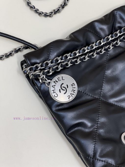 Chanel Bag 𝟮𝟯𝗦𝟮𝟮𝗯𝗮𝗴𝗠𝗶𝗻𝗶 Black SilverThousands of eagerly anticipated shoes are here, a reduc pl36xle6 - Image 4