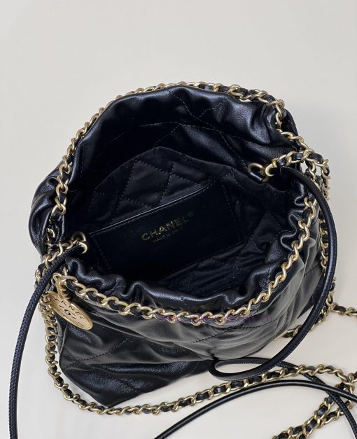Chanel Bag 𝟮𝟯𝗦𝟮𝟮𝗯𝗮𝗴𝗠𝗶𝗻𝗶 Black GoldThousands of eagerly anticipated shoes are here, a reduced 3jenaved - Image 9