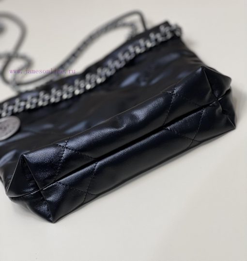 Chanel Bag 𝟮𝟯𝗦𝟮𝟮𝗯𝗮𝗴𝗠𝗶𝗻𝗶 Black SilverThousands of eagerly anticipated shoes are here, a reduc pl36xle6 - Image 5