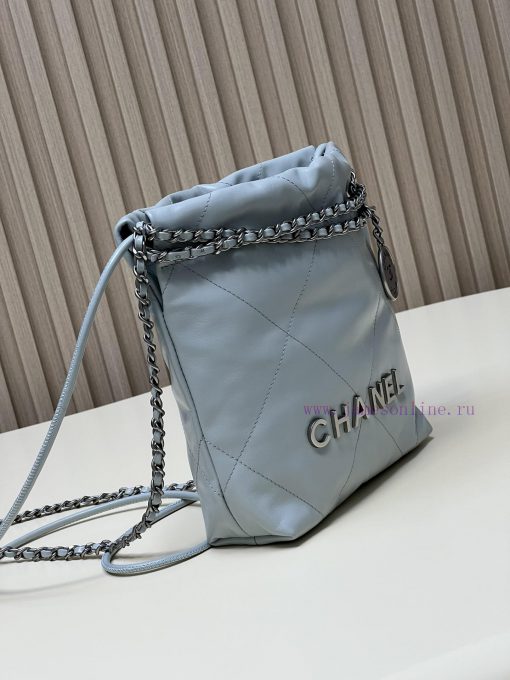 Chanel Bag 𝟮𝟯𝗦𝟮𝟮𝗯𝗮𝗴𝗠𝗶𝗻𝗶 Haze BlueThousands of eagerly anticipated shoes are here, a reduced vi8wlqa5 - Image 4