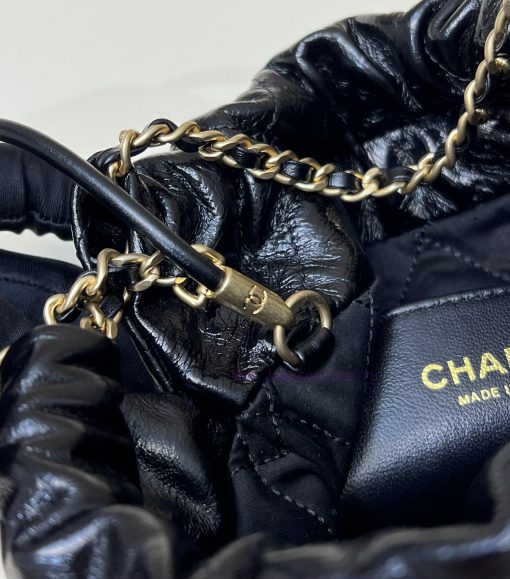 Chanel Bag 𝟮𝟯𝗦𝟮𝟮𝗯𝗮𝗴𝗠𝗶𝗻𝗶 Pearl Black GoldThousands of eagerly anticipated shoes are here, a r ze3hyrgo - Image 9