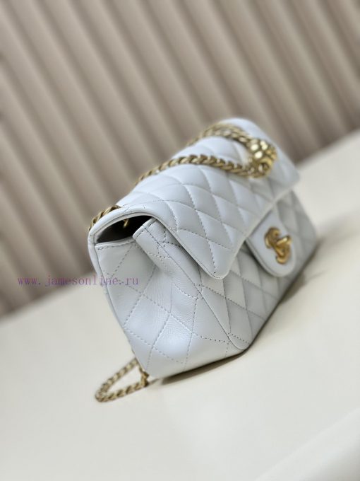 Chanel Bag 𝟮𝟯𝗦 The new Camellia Adjustment Buckle can be adjusted in length according to nee kfe99k44 - Image 3
