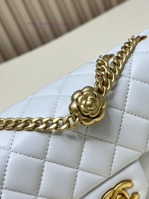 Chanel Bag 𝟮𝟯𝗦 The new Camellia Adjustment Buckle can be adjusted in length according to nee kfe99k44 - Image 6