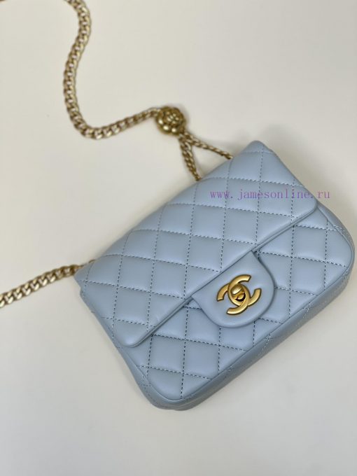 Chanel Bag 𝟮𝟯𝗦 The new Camellia Adjustment Buckle can be adjusted in length according to nee kxx68mq4