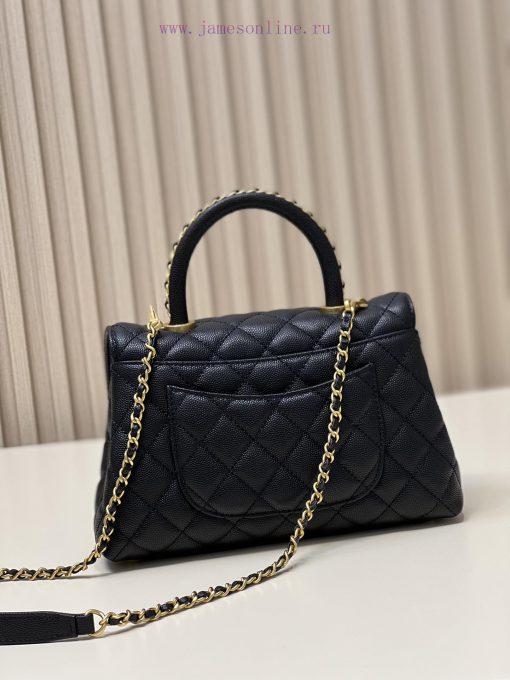 Chanel Bag The handle is threaded with a chain, making it the ceiling in the classic antique 4vjmxndp - Image 4