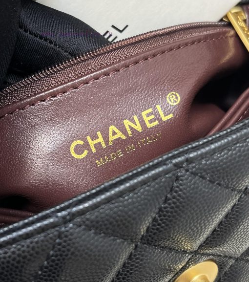 Chanel Bag The handle is threaded with a chain, making it the ceiling in the classic antique 4vjmxndp - Image 10
