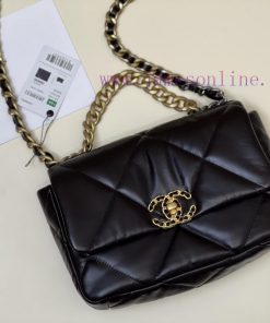 Chanel Bag Annual Bag King 𝟏𝟗𝐁𝐚𝐠 Leather Brown CoffeeMouth cap, foreskin, calf leatherGold, lahm82cr