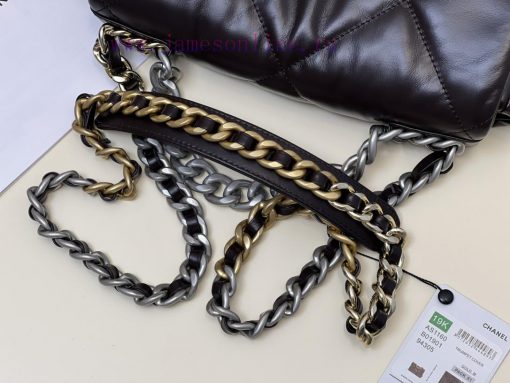 Chanel Bag Annual Bag King 𝟏𝟗𝐁𝐚𝐠 Leather Brown CoffeeMouth cap, foreskin, calf leatherGold, mb0aadfg - Image 5