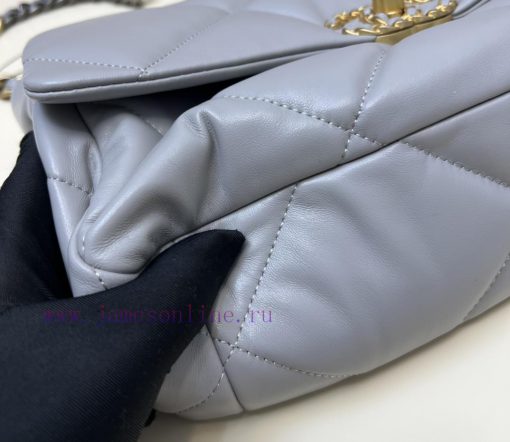 Chanel Bag Annual Baowang Mountain SheepskinMouth cap, foreskin, goat skinGold, silver, and yzz2y40v - Image 7