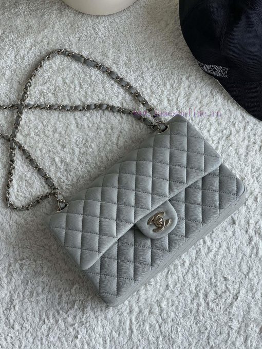 Chanel Bag 𝗖𝗛𝗔𝗡𝗘𝗟𝘾𝙁 Series Caviar Ball Pattern Quality with Sheepskin Inner𝙎𝙞𝙯𝙚 𝟮𝟱.𝟱𝗰𝗺Model l7yz9ouz - Image 2