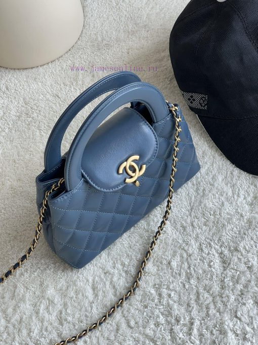 Chanel Bag 𝟮𝟯𝗞𝗞𝗲𝗹𝗹𝘆 Handheld chain bagCowhide with goldSize 𝟭𝟵𝘅𝟭𝟯𝘅𝟳𝗰𝗺Model 𝟰𝟰𝟭𝟲 ogkfr03e - Image 8