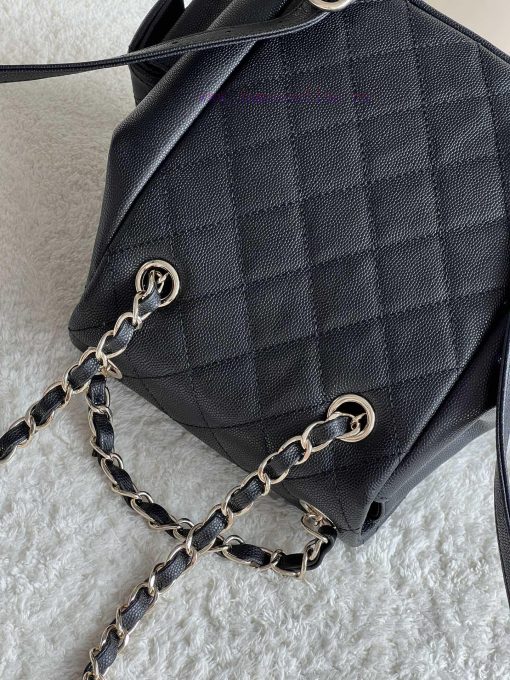 Chanel Bag 𝟮𝟯𝗸 New backpackThe leather is made of caviar and cowhideThe perfect combination iju587wa - Image 8
