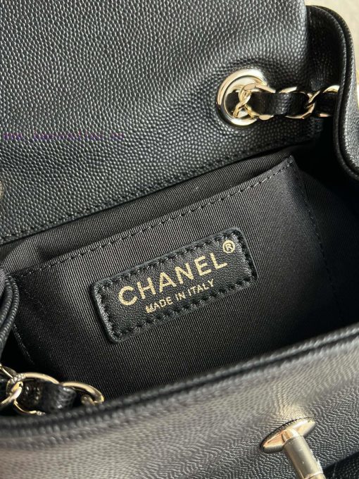 Chanel Bag 𝟮𝟯𝗸 New backpackThe leather is made of caviar and cowhideThe perfect combination iju587wa - Image 10