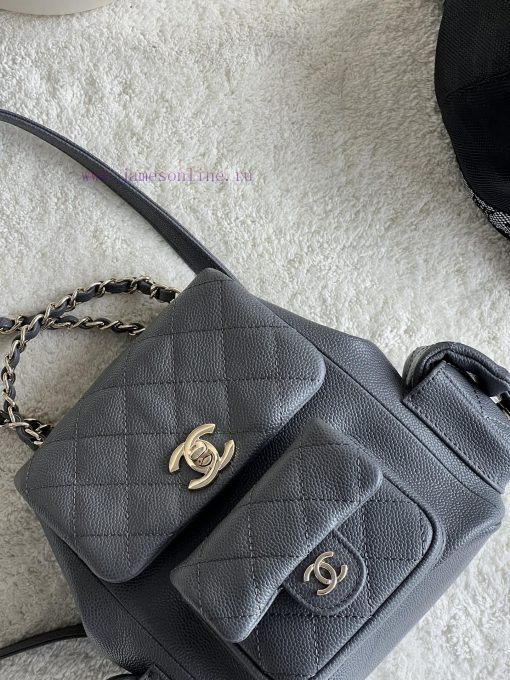 Chanel Bag 𝟮𝟯𝗸 New backpackThe leather is made of caviar and cowhideThe perfect combination grtth83n - Image 3