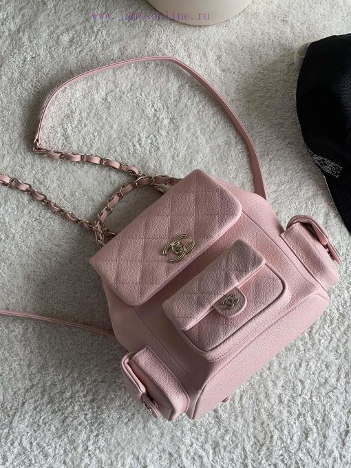 Chanel Bag 𝟮𝟯𝗸 New backpackThe leather is made of caviar and cowhideThe perfect combination 5lwjc25p - Image 2