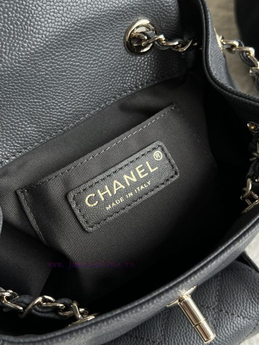 Chanel Bag 𝟮𝟯𝗸 New backpackThe leather is made of caviar and cowhideThe perfect combination grtth83n - Image 10