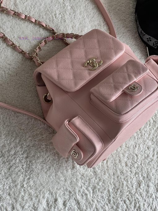 Chanel Bag 𝟮𝟯𝗸 New backpackThe leather is made of caviar and cowhideThe perfect combination 5lwjc25p - Image 4