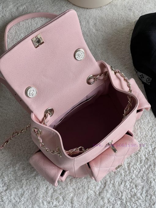 Chanel Bag 𝟮𝟯𝗸 New backpackThe leather is made of caviar and cowhideThe perfect combination 5lwjc25p - Image 9