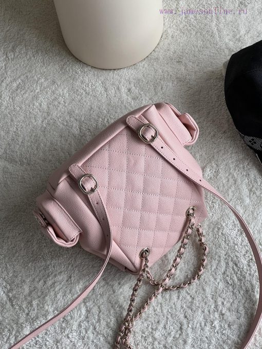Chanel Bag 𝟮𝟯𝗸 New backpackThe leather is made of caviar and cowhideThe perfect combination 1kaqanbj - Image 6