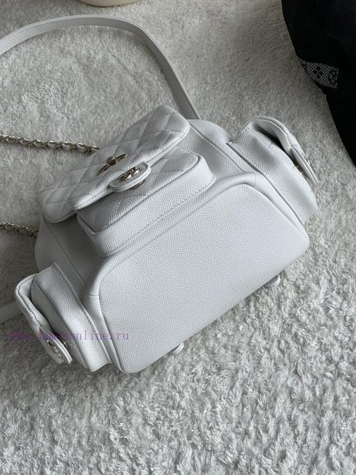 Chanel Bag 𝟮𝟯𝗸 New backpackThe leather is made of caviar and cowhideThe perfect combination tqitz9tg - Image 5