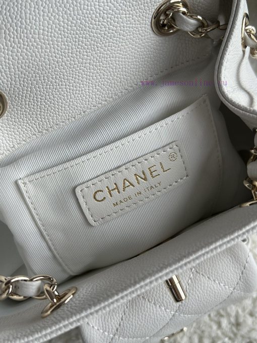 Chanel Bag 𝟮𝟯𝗸 New backpackThe leather is made of caviar and cowhideThe perfect combination tqitz9tg - Image 10