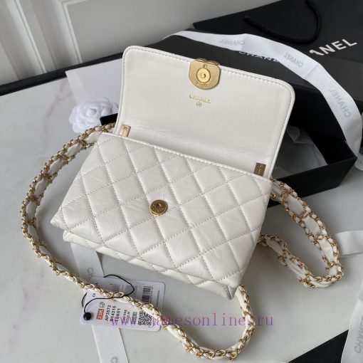 Chanel Bag  Chanel️23k. The leather of AS3572 wrinkled cowhide is thickened, and the leather 9jiytvpc - Image 7
