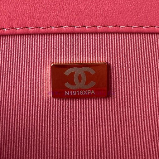 Chanel Bag Chanel 24C Early Spring Vacation Collection AS4611 Retro Metal Large Logo with a 31mo58mv - Image 10