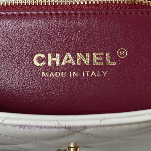 Chanel Bag Chanel 23B new black gold handle AS4307 leather chain and diamond patterned manda lj84hgms - Image 10