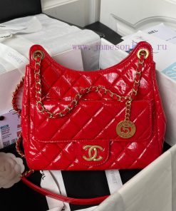 Chanel Bag Medium Chanel ️ 23B ️ AS4322 Oil Wax Leather Hobo Sitting Stable Shoulder Bag is us6o9snu