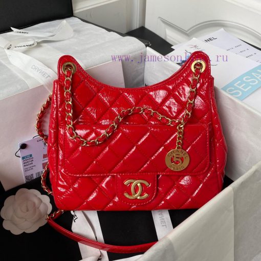 Chanel Bag Medium Chanel ️ 23B ️ AS4322 Oil Wax Leather Hobo Sitting Stable Shoulder Bag is us6o9snu