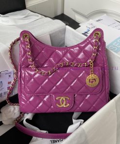 Chanel Bag Medium Chanel ️ 23B ️ AS4322 Oil Wax Leather Hobo Sitting Stable Shoulder Bag is moqv0vmt
