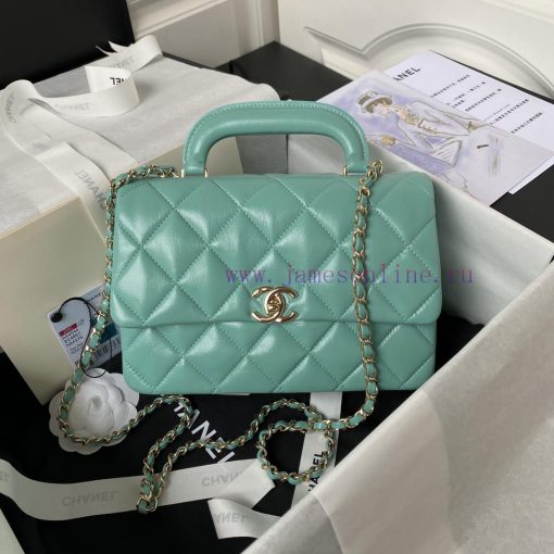 Chanel Bag Chanel's new AS4544 handle cover is wrapped in oil and wax, with a glossy and sof 1xm285va - Image 2