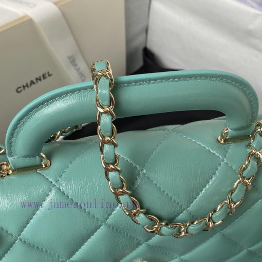 Chanel Bag Chanel's new AS4544 handle cover is wrapped in oil and wax, with a glossy and sof 1xm285va - Image 5
