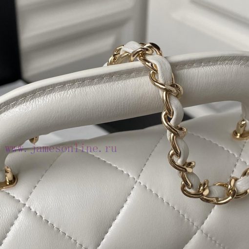 Chanel Bag Chanel's new AS4544 handle cover is wrapped in oil and wax, with a glossy and sof yvtbymd1 - Image 5