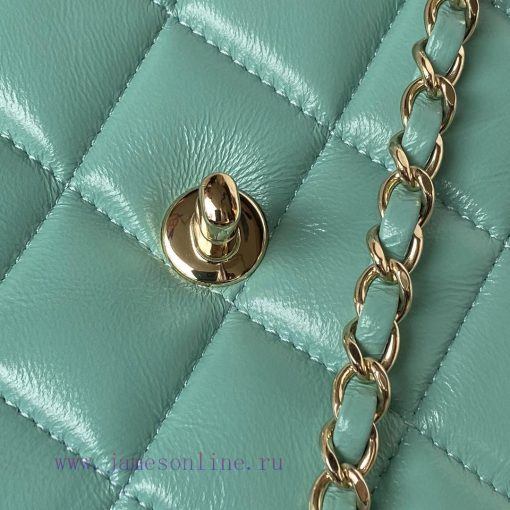 Chanel Bag Chanel's new AS4544 handle cover is wrapped in oil and wax, with a glossy and sof 1xm285va - Image 10