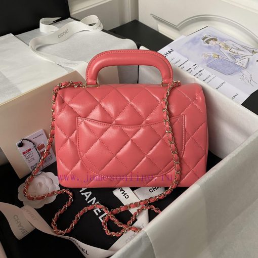 Chanel Bag Chanel's new AS4544 handle cover is wrapped in oil and wax, with a glossy and sof 5znucvrq - Image 3