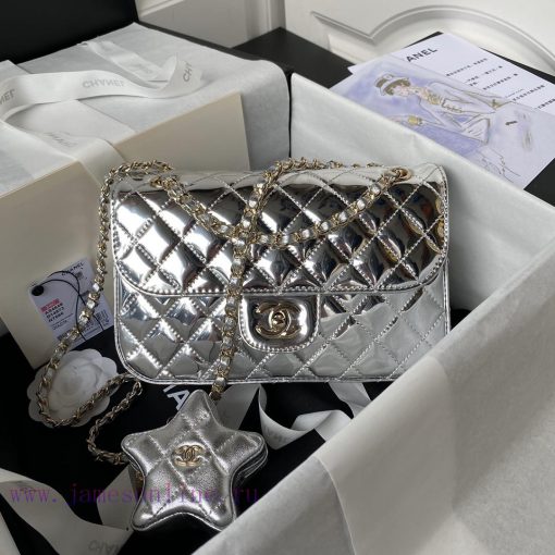 Chanel Bag Chane ️ 24c Star Collection Sparkling Radiant Goddess AS4648Open a party C for th duykd4pn