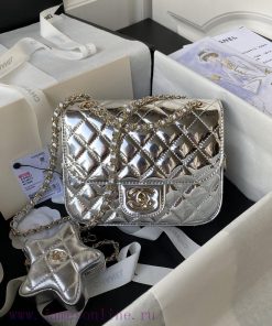 Chanel Bag Chane ️ 24c Star Collection Sparkling Radiant Goddess AS4647Open a party C for th f0ojnmin