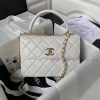 Chanel Bag Chanel Trendy 24C AS92236 CC controller model has made a comeback with its classi roi1nys0
