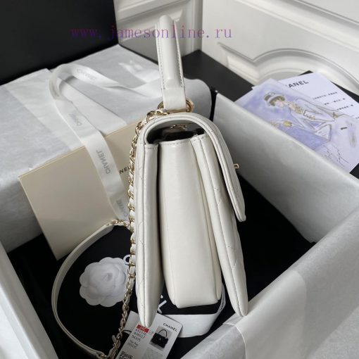 Chanel Bag Chanel Trendy 24C AS92236 CC controller model has made a comeback with its classi roi1nys0 - Image 7