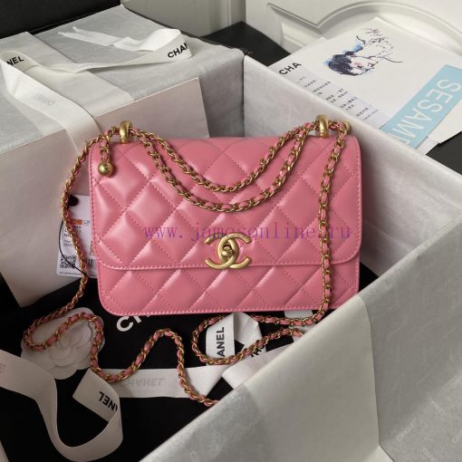 Chanel Bag Chanel 24C Double Small Gold Ball AS2649 ️ Professional goal team walked in and o zt1o9g2t