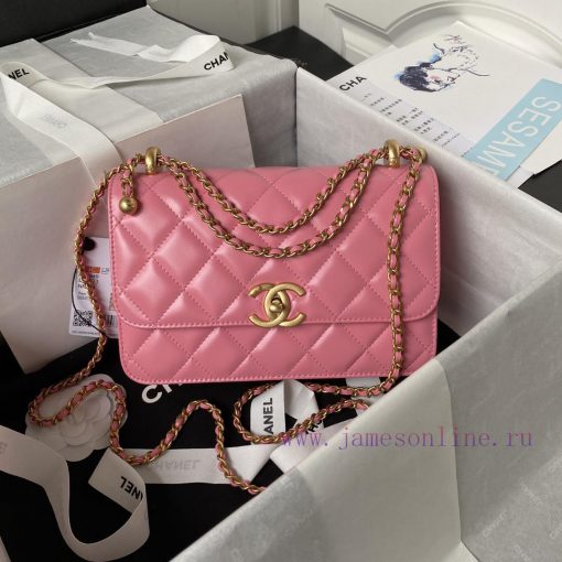 Chanel Bag Chanel 24C Double Small Gold Ball AS2649 ️ Professional goal team walked in and o zt1o9g2t - Image 2